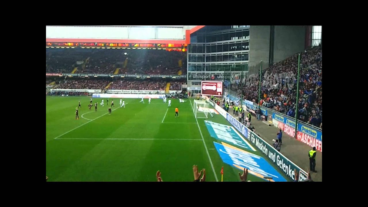 Kaiserslautern - Schalke 1:4 18.3.2012 1:3 von Raul live gefilmt