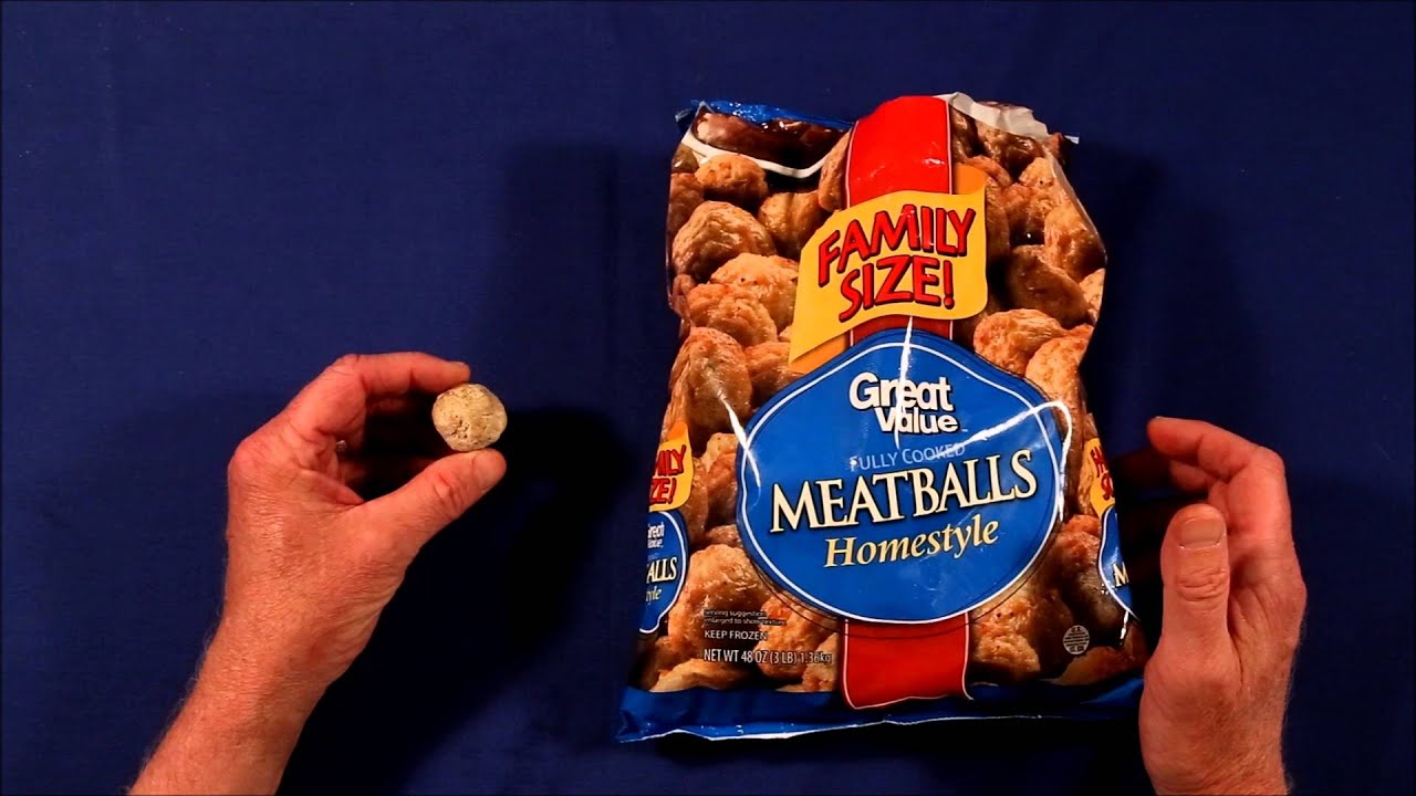The Great Frozen Meatball Taste Test