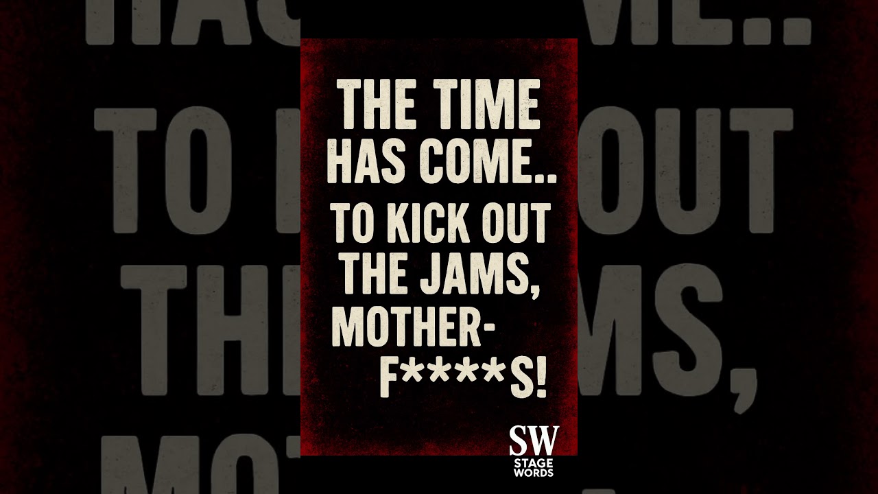 MC5-“The time has come…to kick out the jams!” 