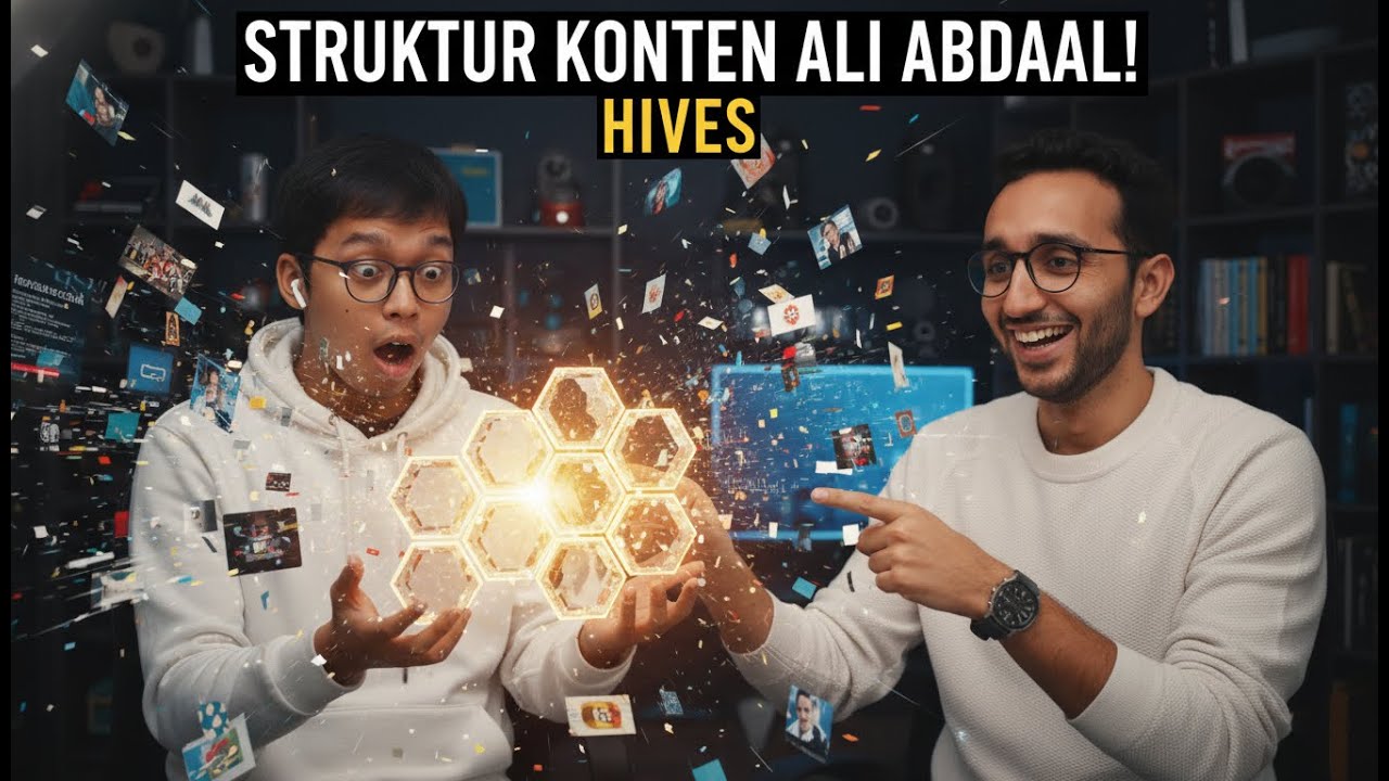 STRUKTUR KONTEN RAHASIA (HIVES) by Ali Abdaal!