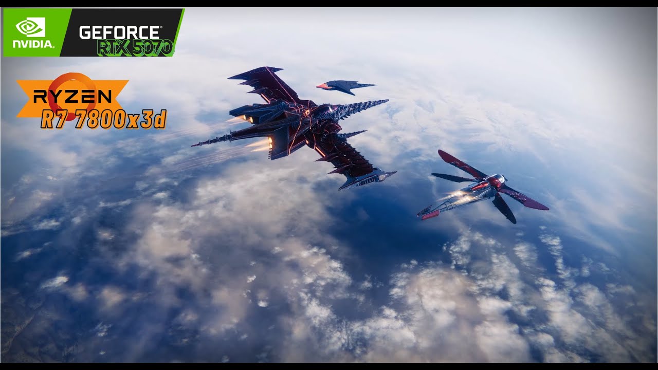 RTX 5070 Destiny 2 | RTX 5070 + Ryzen 7 7800X3D