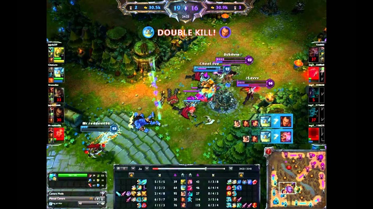 Olaf Quadra Kill