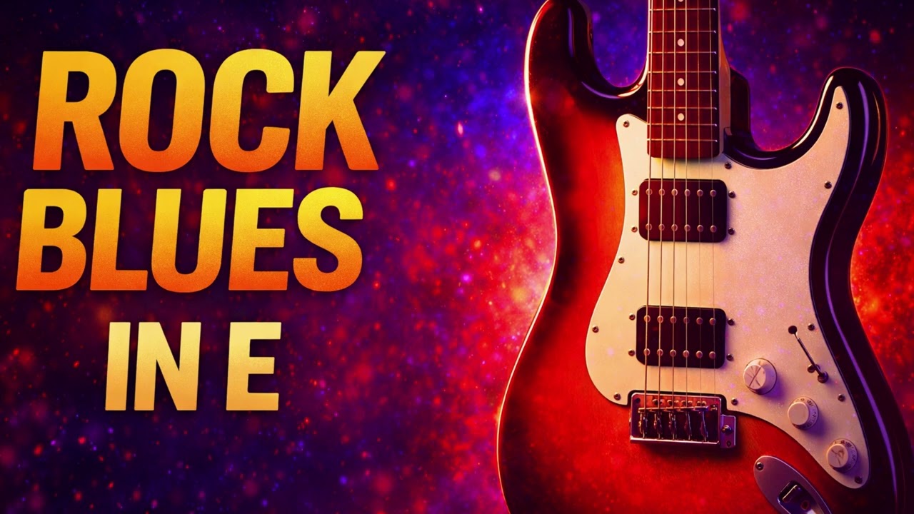 Blues Rock Backing Track in E | 90 Bpm | Guitar Jam