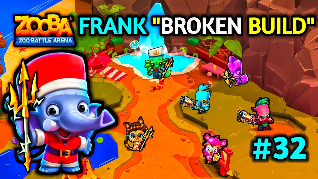 Frank is BROKEN! 😱🐘 | INSANE 1v5 Clutch in Zooba Battle Royale Gameplay  #zooba #zoobafreeforall