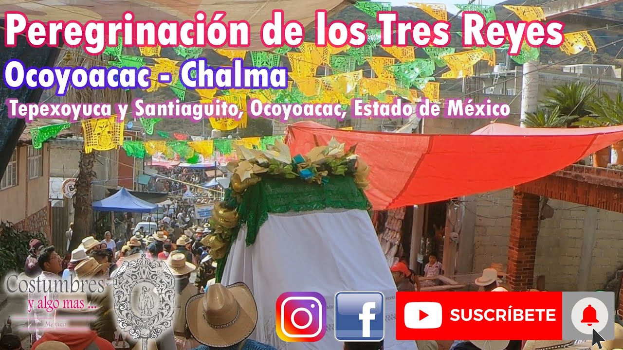 Peregrinación de los Tres Reyes (a Chalma) - Llegada a las cruces