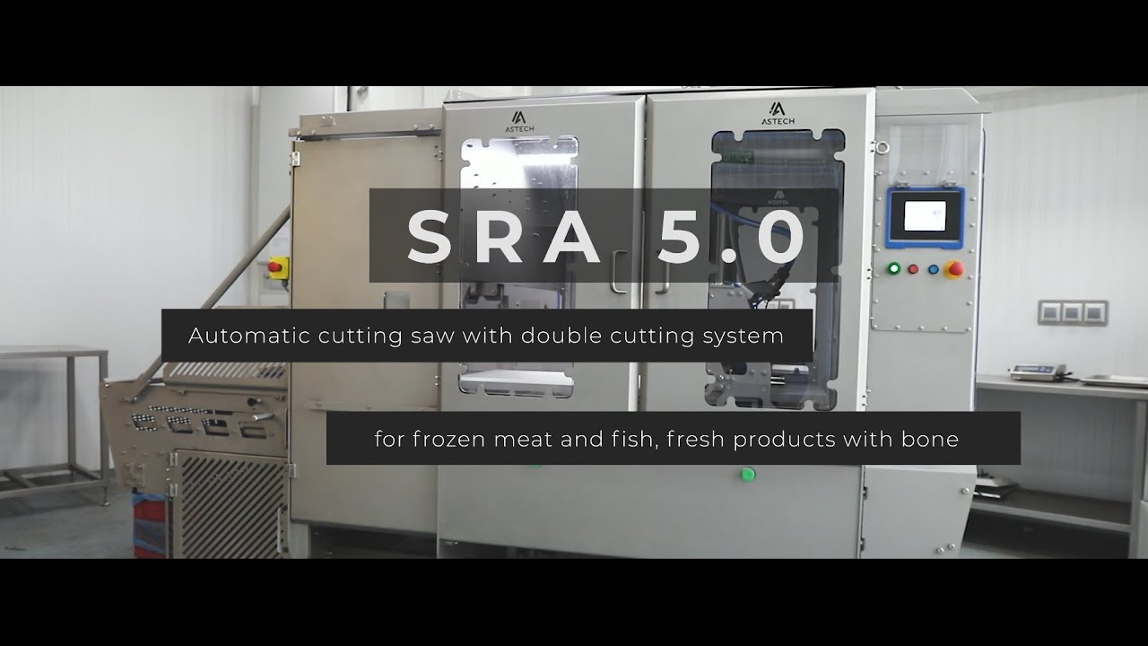 AUTOMATIC SAW SRA 5.0 WITH DOUBLE CUTTING SYSTEM (DCS) - PORK CHOP