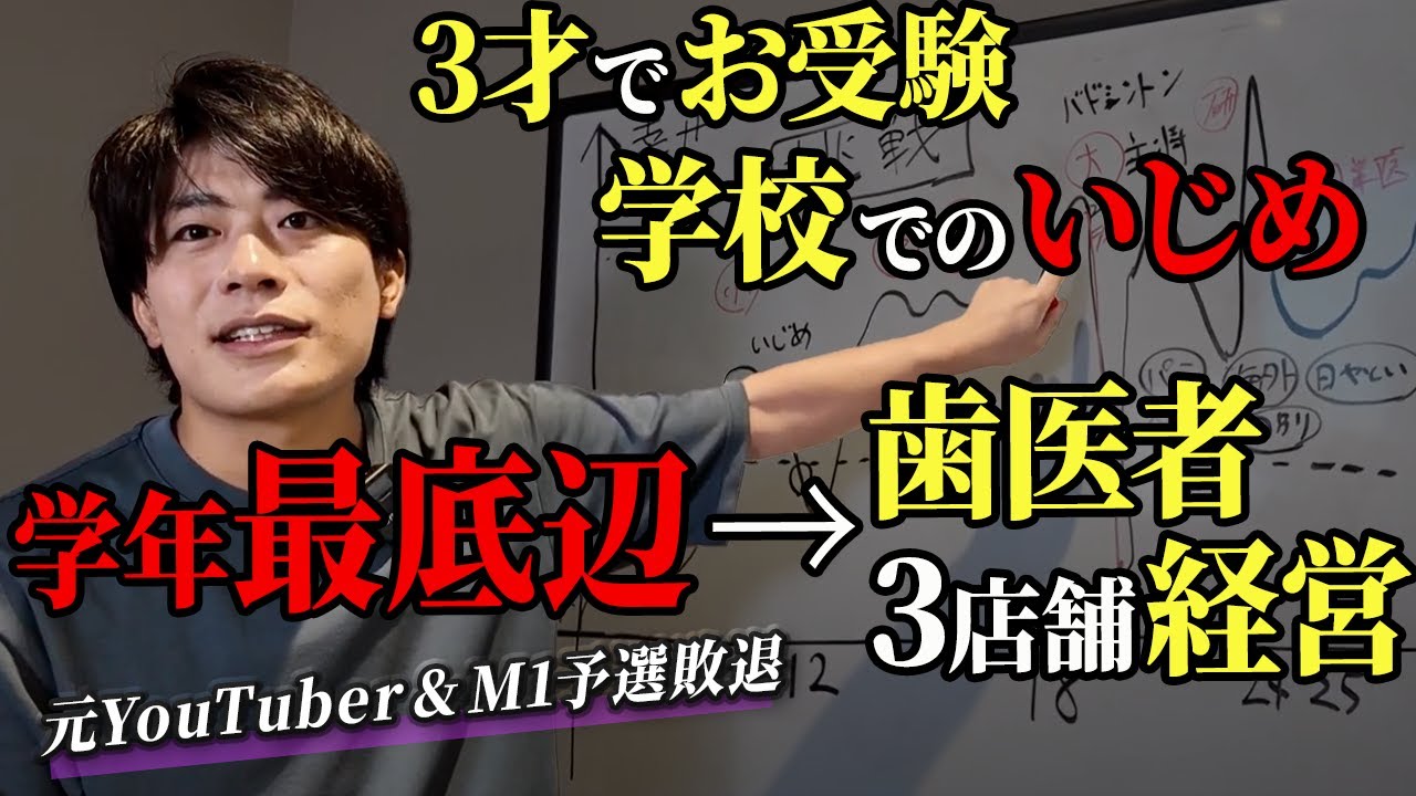 【歯科医師】 今までの人生を振り返ったらブッ飛んだ過去だった【人生年表】