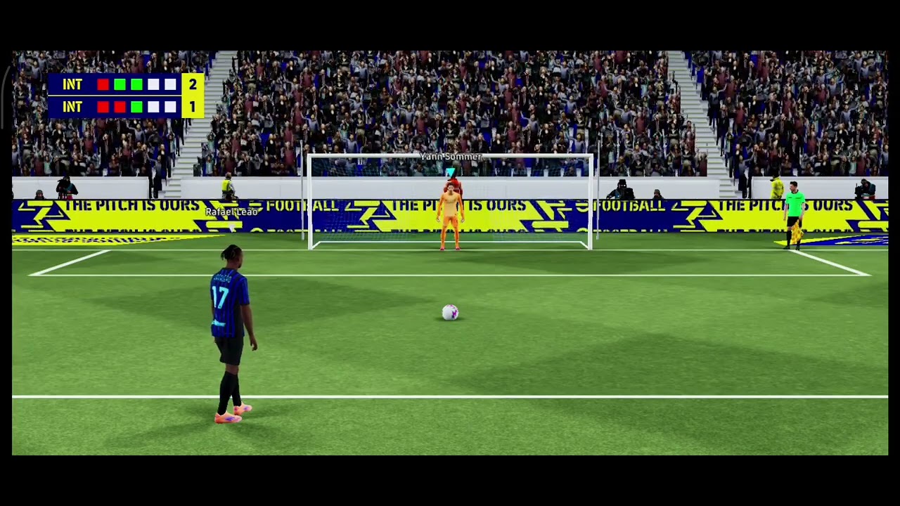 Inter Milan vs inter Milan penalty match my team lost