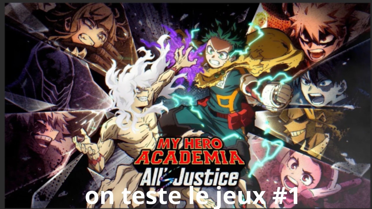 On teste My Hero Academia All's Justice #1