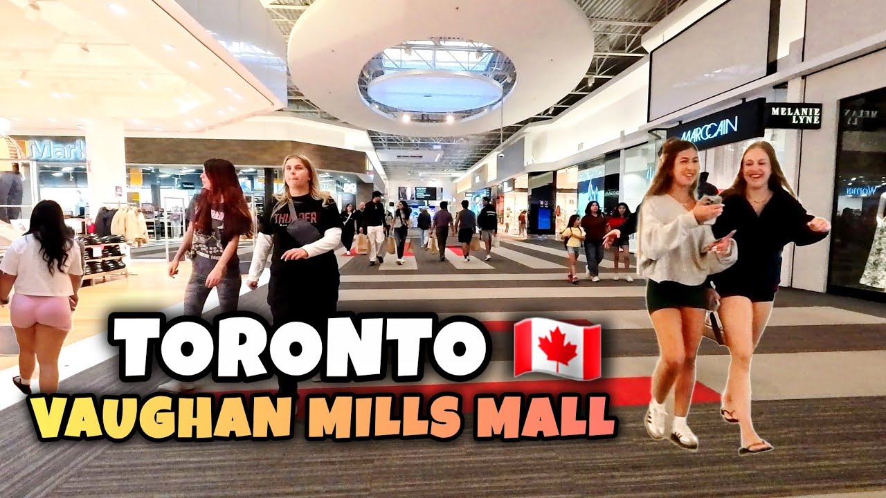 Vaughan Mills Mall Shopping Center Canada Walking Tour
