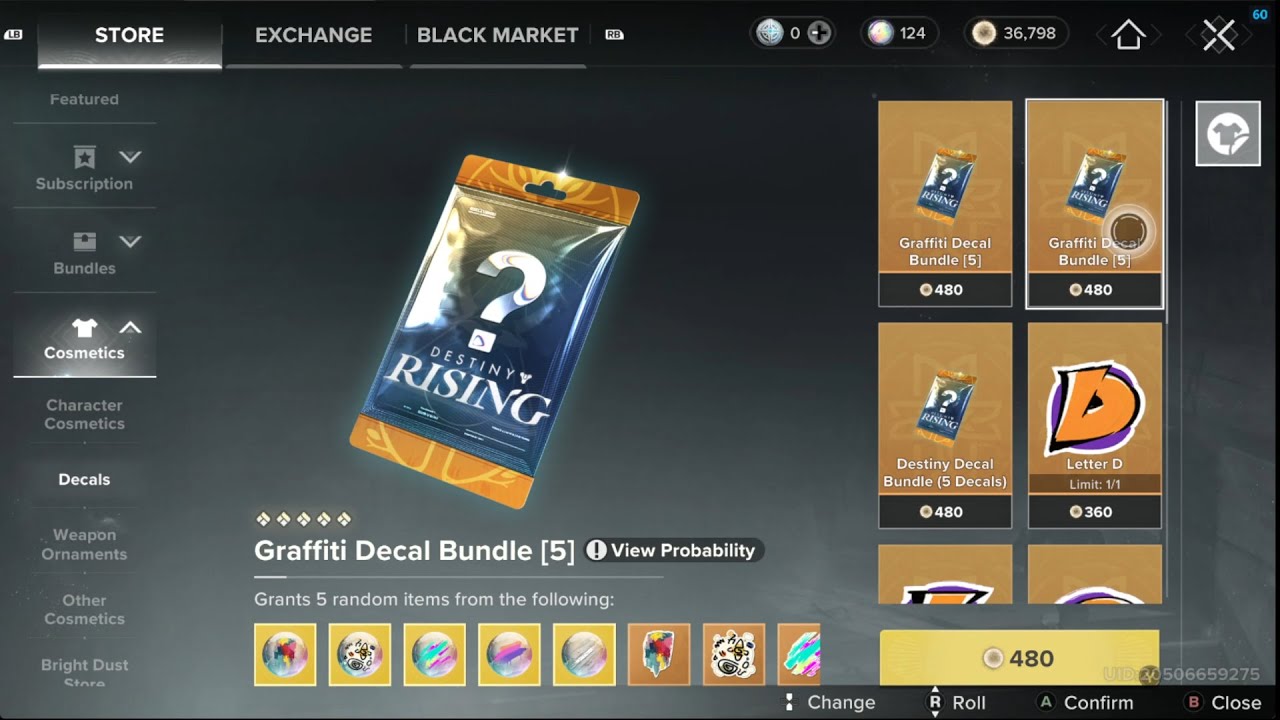 Destiny Rising decal bundles with Azro 8