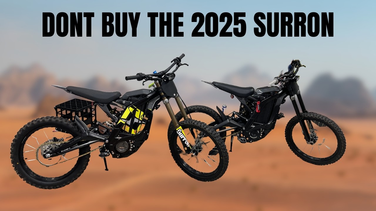 DONT BUY THE 2025 SURRON until you watch this video (next rideout 3rd may)