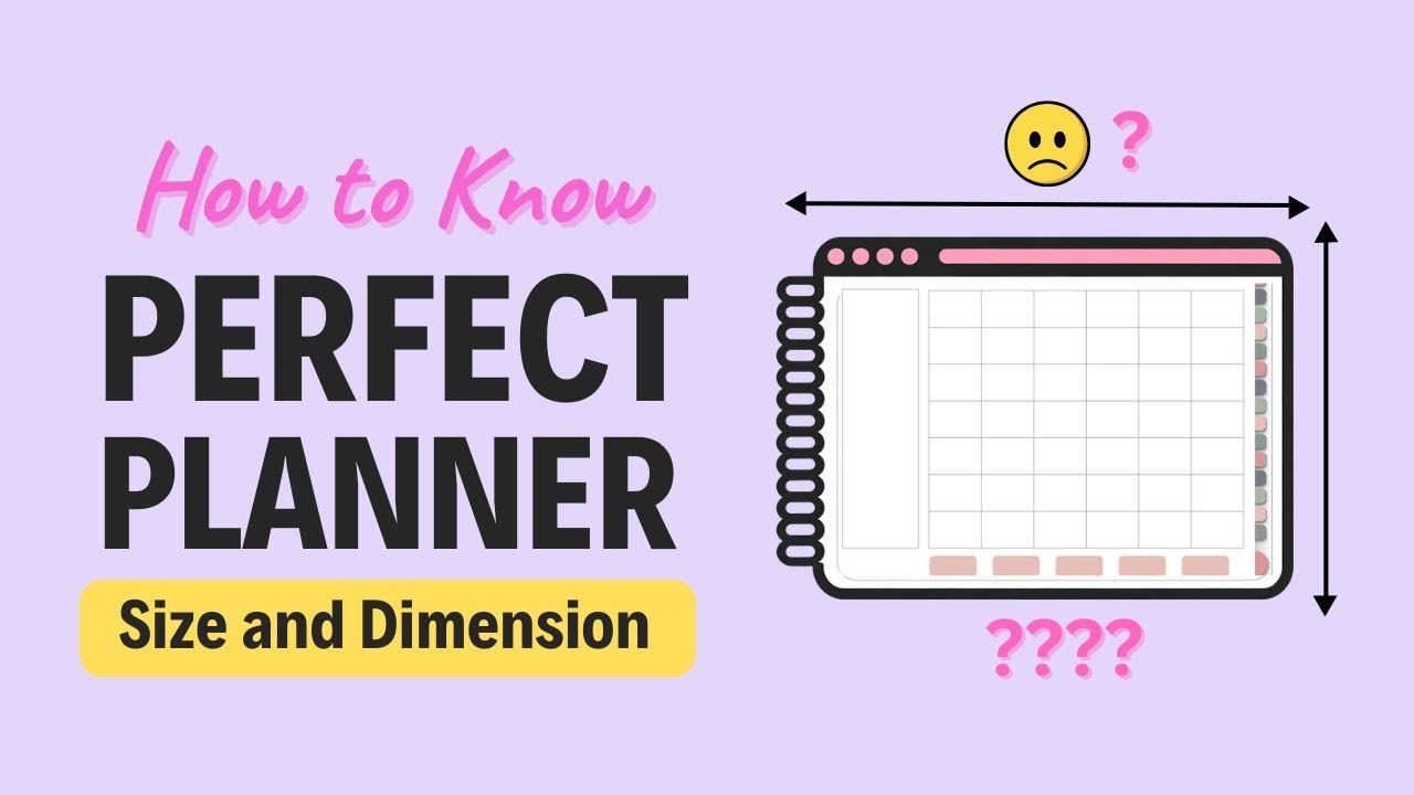 How to Choose the Right Size for Your Digital Planner