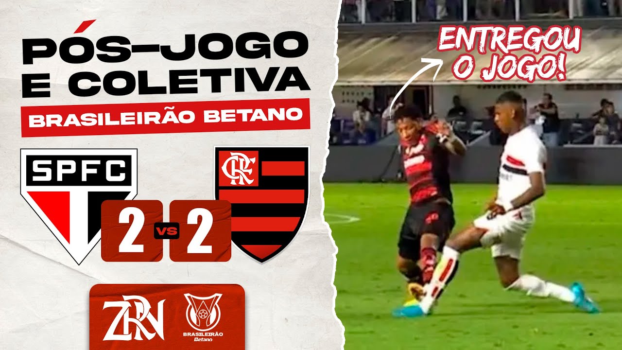 SÃO PAULO X FLAMENGO | BRASILEIRÃO 2025 | PÓS-JOGO E COLETIVA (AO VIVO)