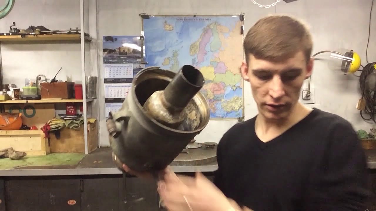 Реставрация Царского старого самовара!