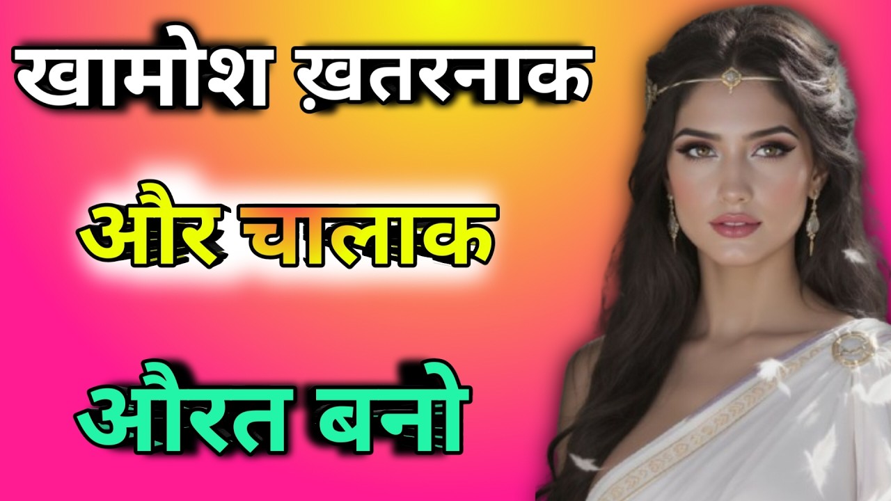 खामोश, ख़तरनाक और चालाक औरत बनो – वो औरत जिससे दुनिया खुद हिसाब रखे|Motivational video for women|