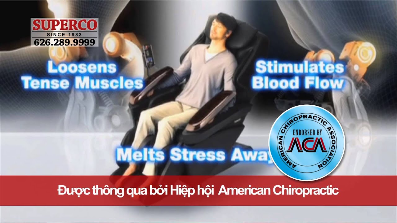 Superco Panasonic Massage Chair Promotion - Vietnamese