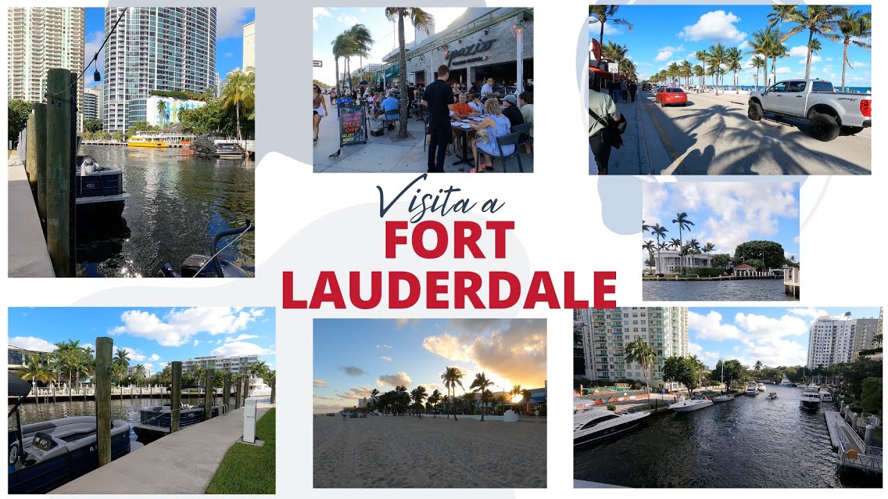 Visita a Fort Lauderdale, turismo, todo lo que debes conocer, Water Taxi Fort Lauderdale