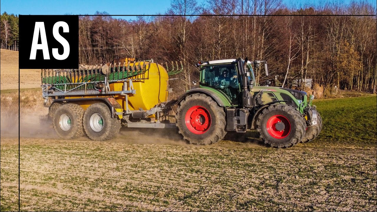 Güllefahren | Frühjahr 2022 | Fendt 820, 818 und 2x724 | Zunhammer | AS_AGRAR