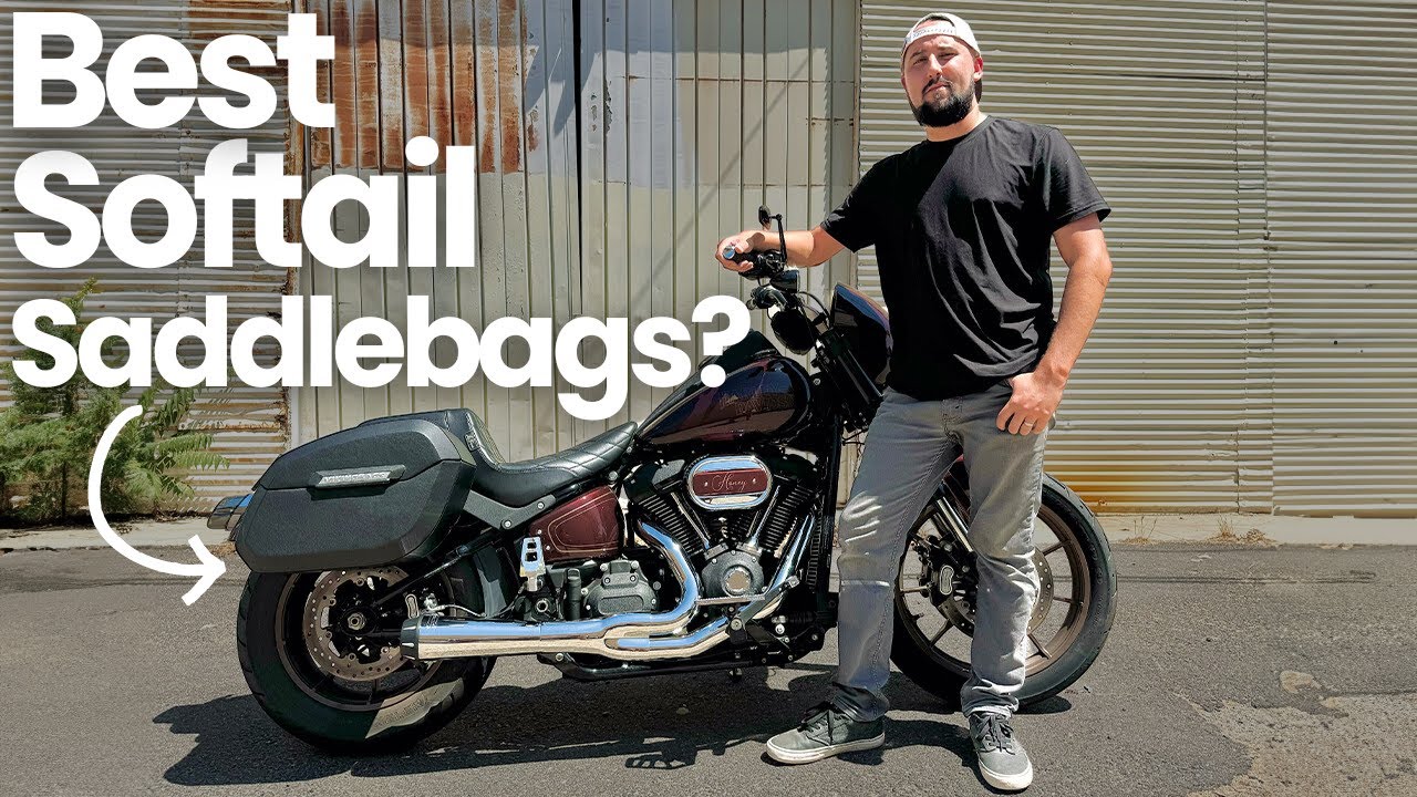 Кожаные велосумки Softail, которые вам понадобятся в следующей поездке!