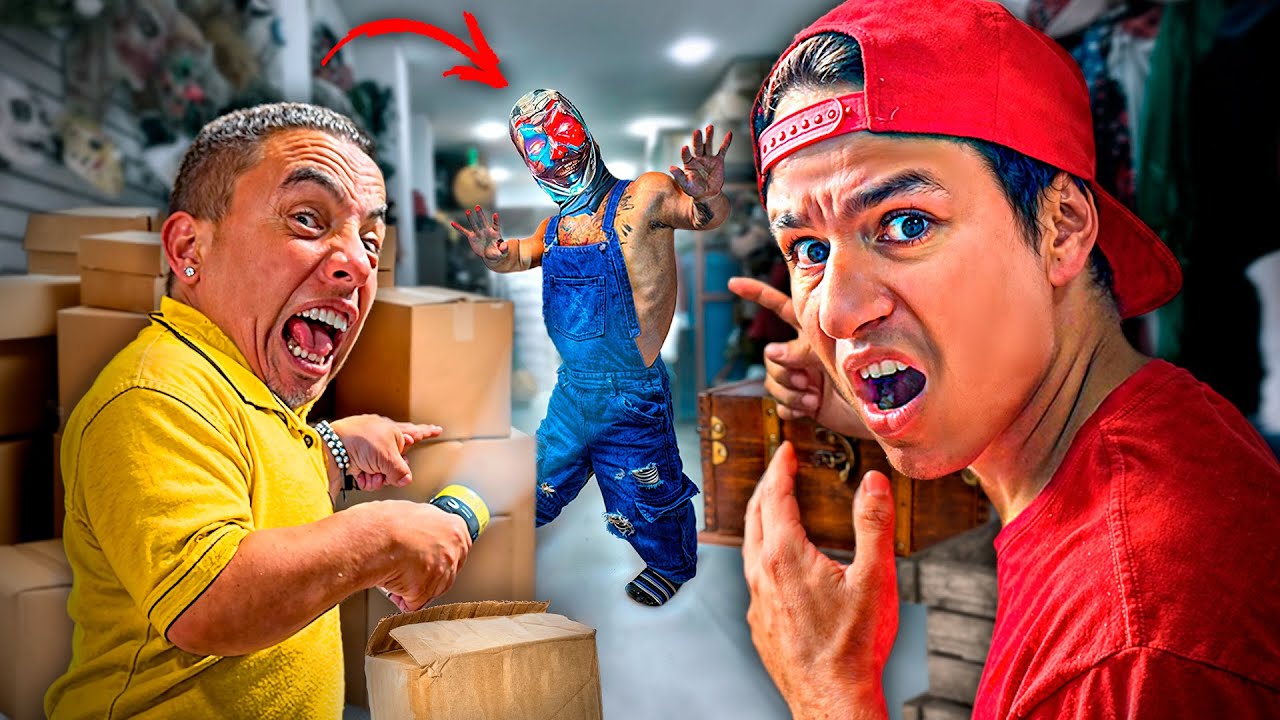 ¡HAY UN ENANO ENMASCARADO VIVIENDO en  MI BODEGA!