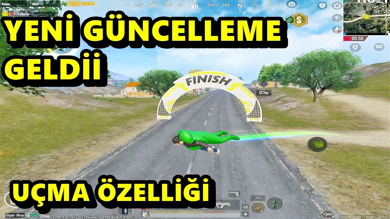 SON ZAMANLARIN EN KEYİFLİ MA&Ccedil;I ! YENİ G&Uuml;NCELLEME BATUR GAME SOLO SQUAD PUBG MOBİLE