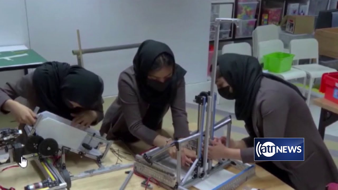 Herat robotics girls participate world competitions | اشتراک دختران رباتیک هرات در مسابقات جهانی