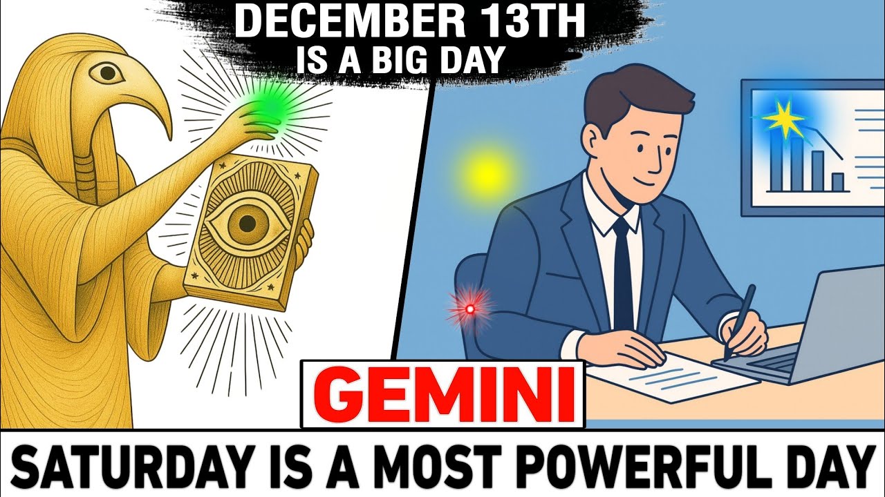 Gemini ♊ December 13 Awakening — 5 Powerful Blessings Changing Your Destiny Forever