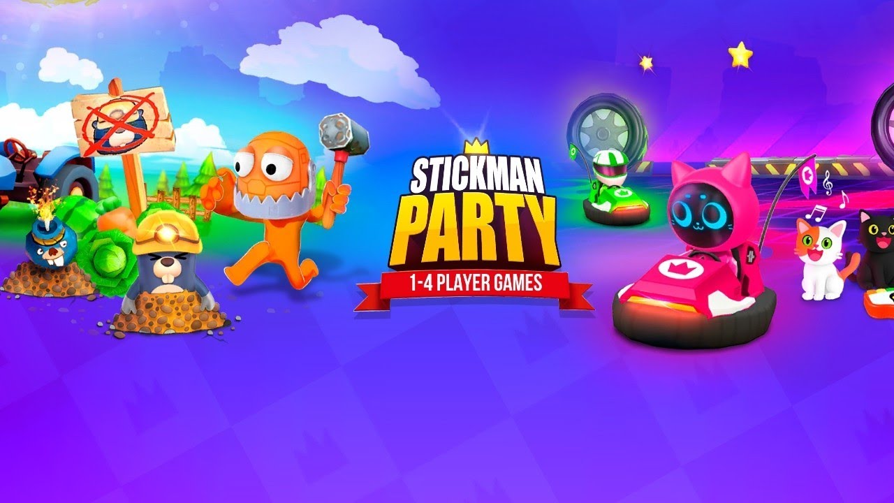 اليوم راح نلعب لعبة (stickman party)