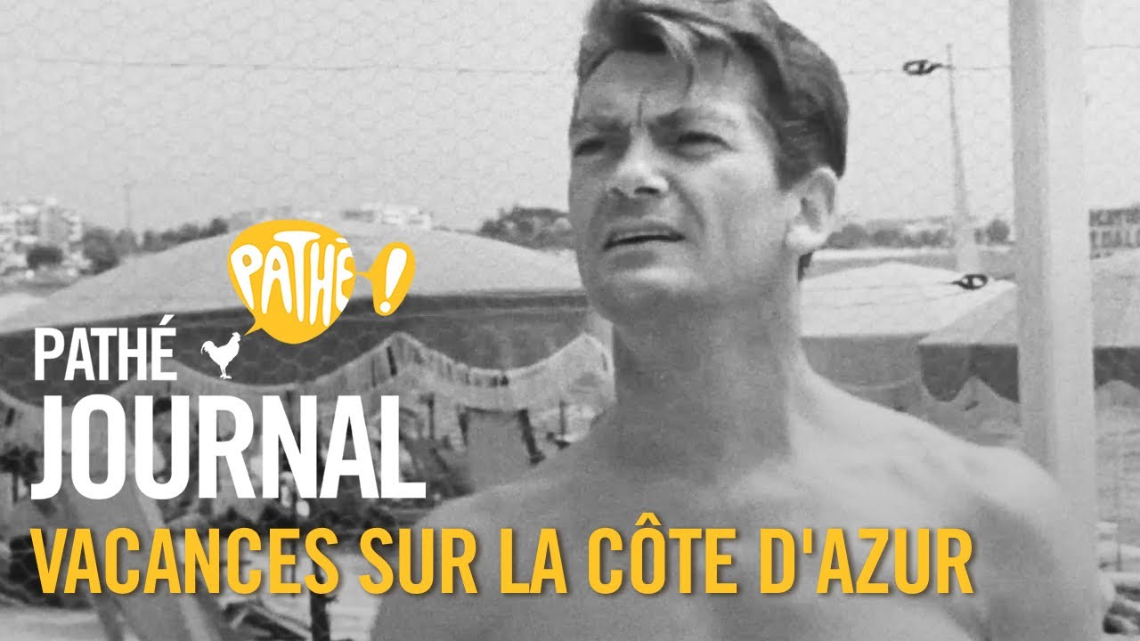 1956 : Vacances sur la Côte d’Azur | Pathé Journal