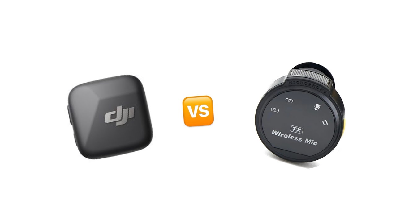$50 vs $10 Microphone DJI mic Mini vs J6 Lavalier Wireless Microphone