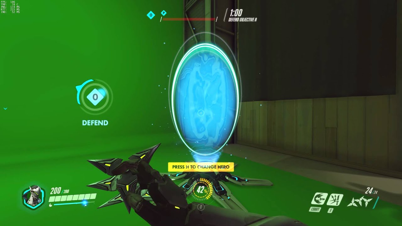 Overwatch Beta - Genji Gameplay