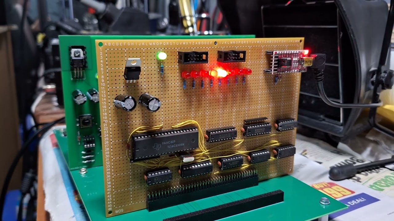 M68000 Led strobe test 