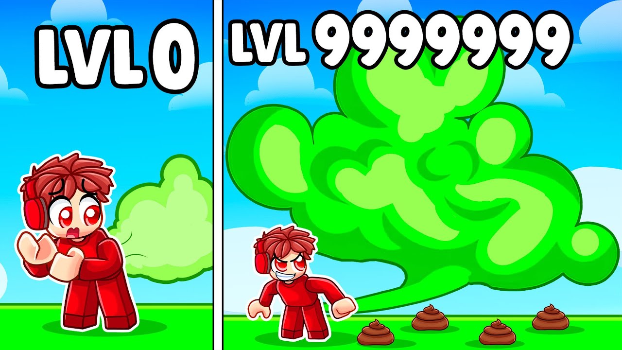 MAX LEVEL Fart in Roblox!