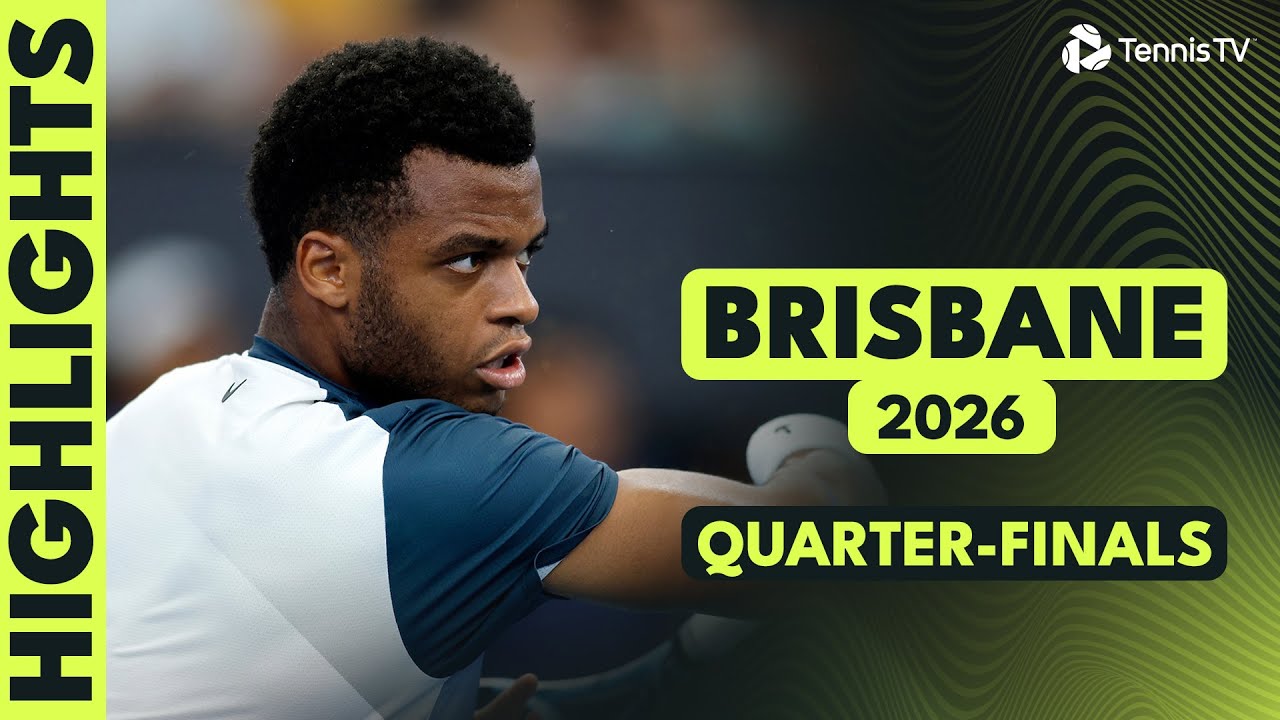 Medvedev, Mpetshi Perricard & Korda All Feature | Brisbane 2026 Quarter-Final Highlights