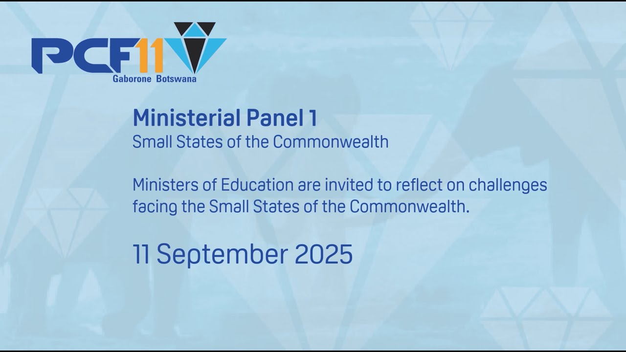 Ministerial Panel - Small States of the Commonwealth