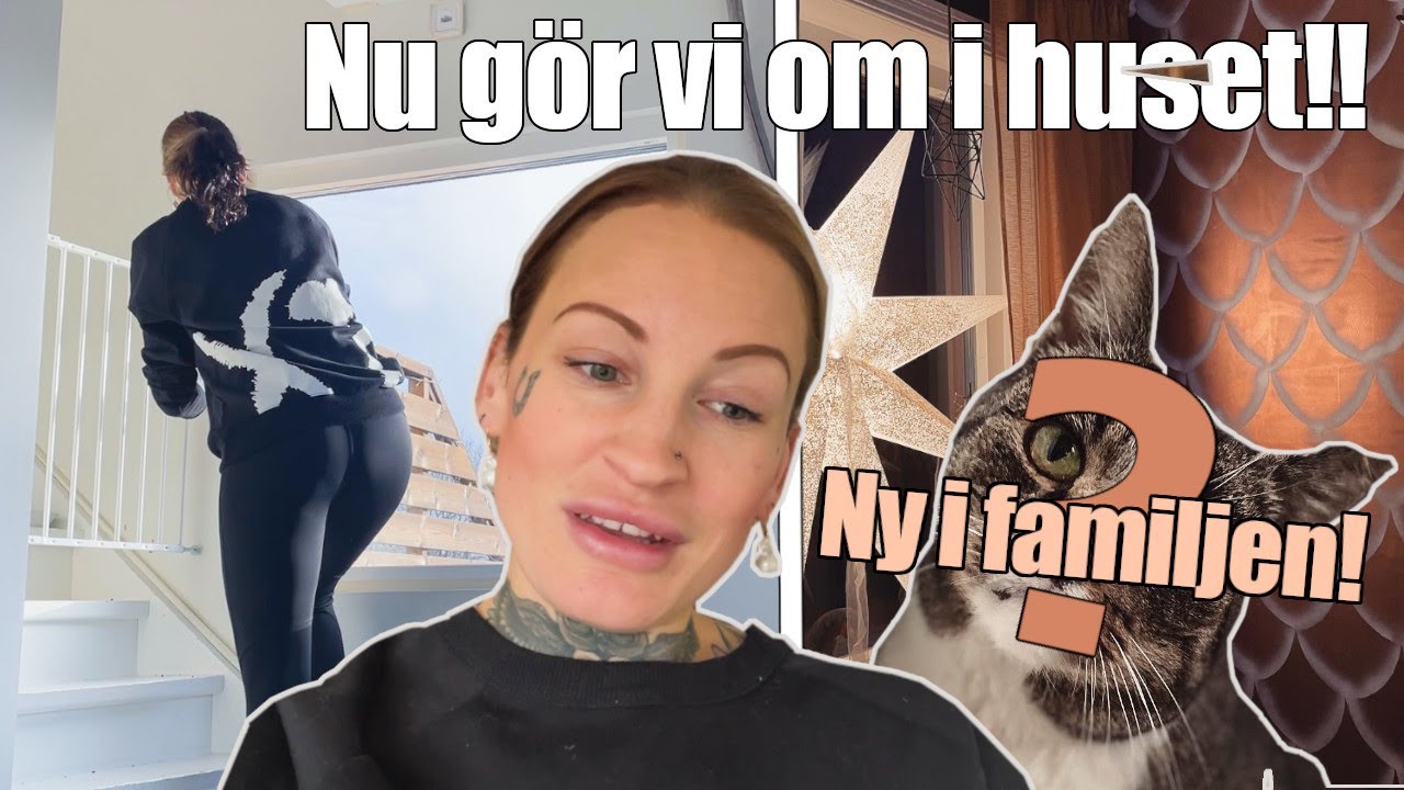Nu spökar det igen!! || MÅLAR OM! || Vlogg