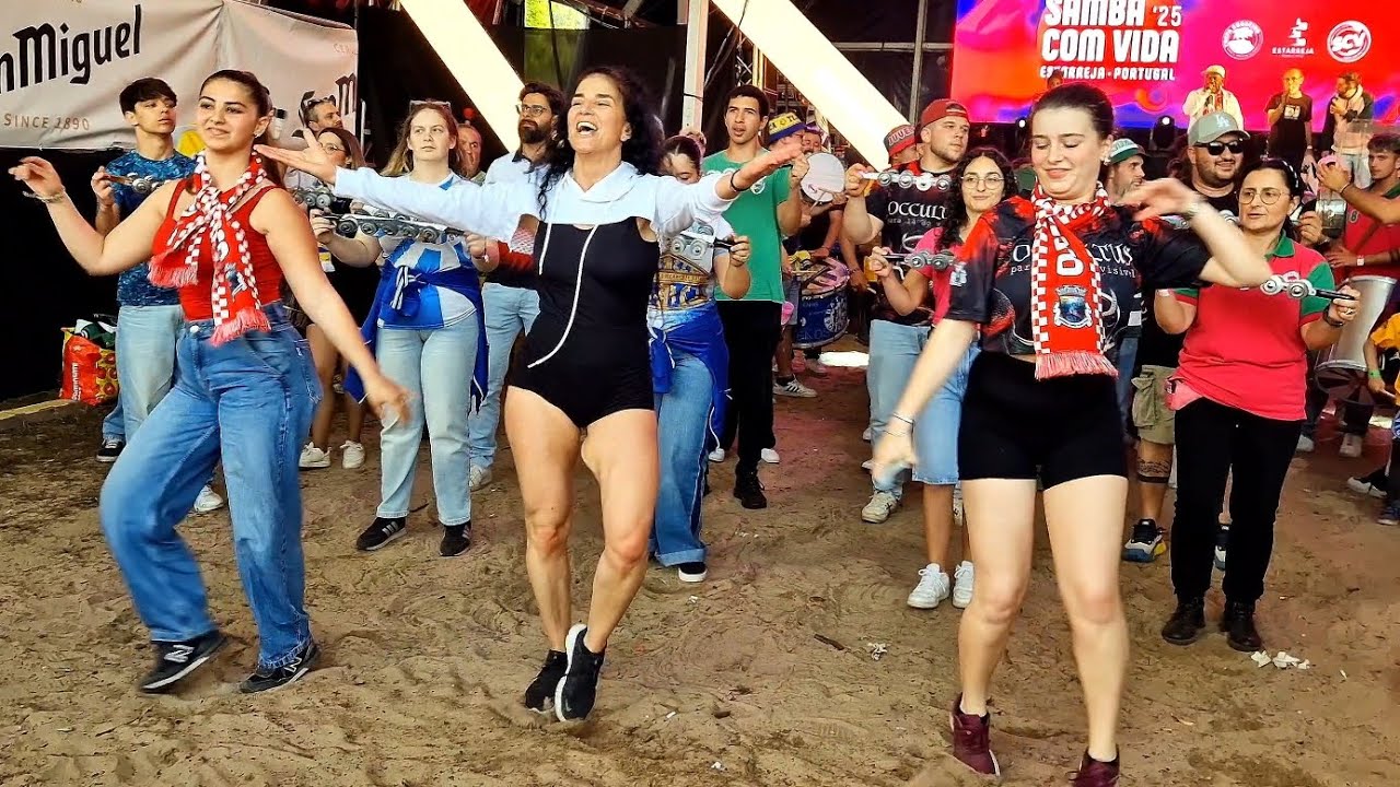 SCV PERCUSSÃO Apresentação final de encerramento @SAMBA COM VIDA 2025 @PlaytekTv