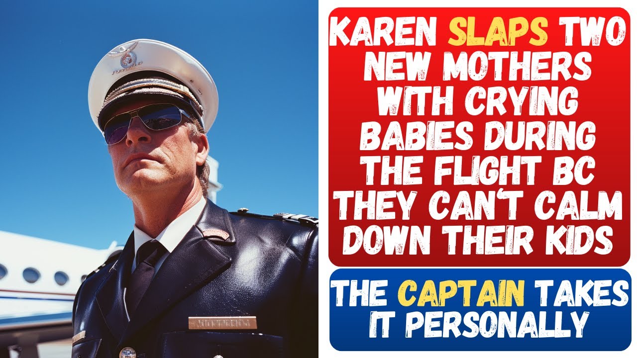 Karen Slaps Two Mothers With Crying Babies On Flight For Not Being Able To Calm Down Their Infants