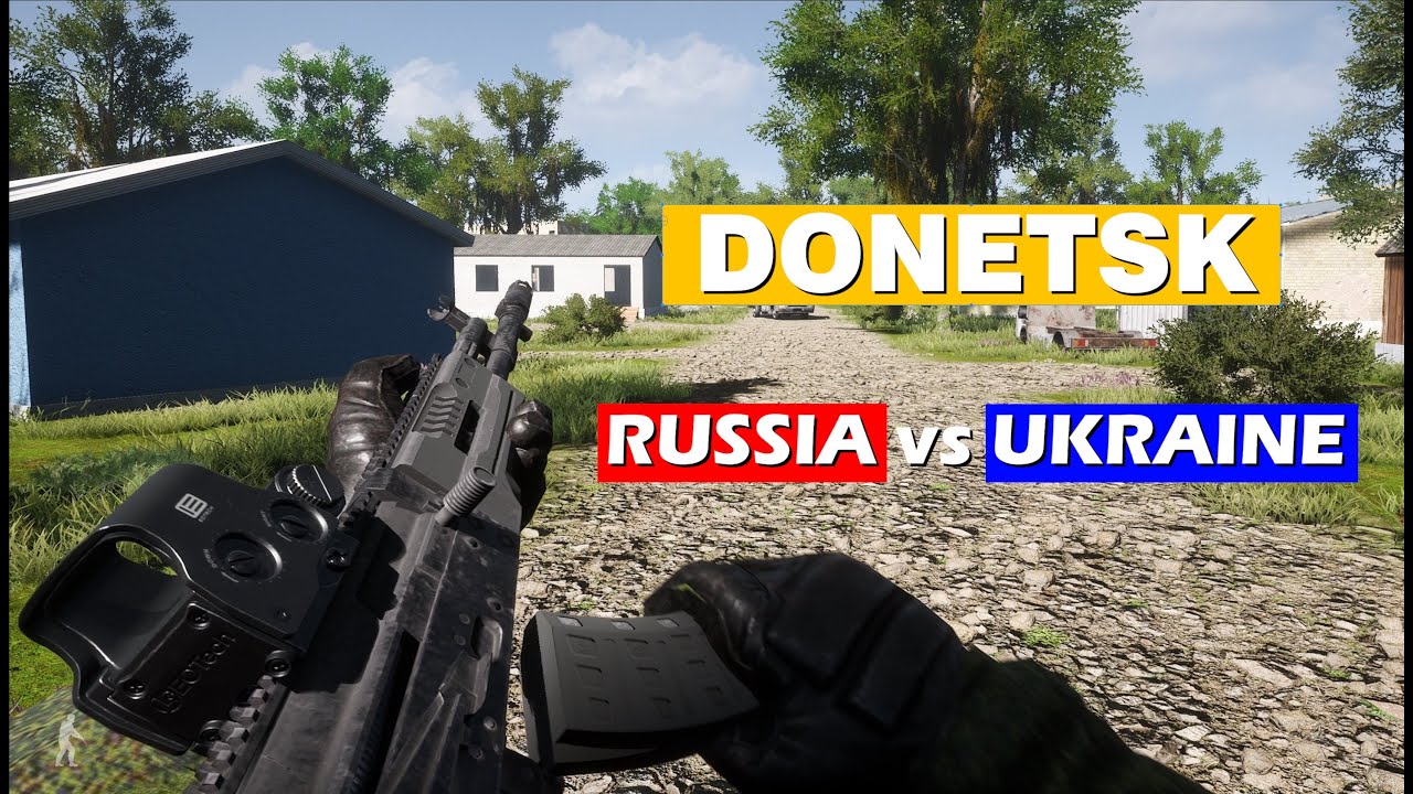 OPERATION - HARSH DOORSTOP 4K - Russia VS Ukraine [Donetsk map] FREE TO PLAY!!!