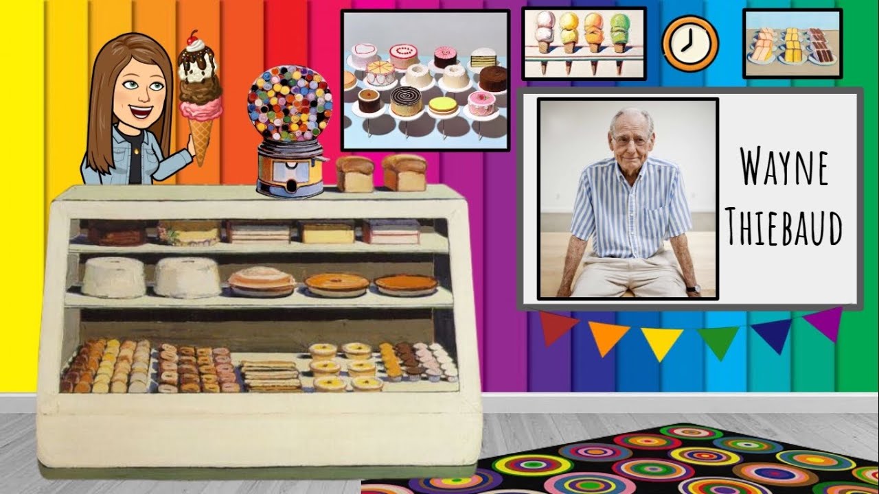 Wayne Thiebaud Art Lesson for Kids | Cupcake Drawing Project
