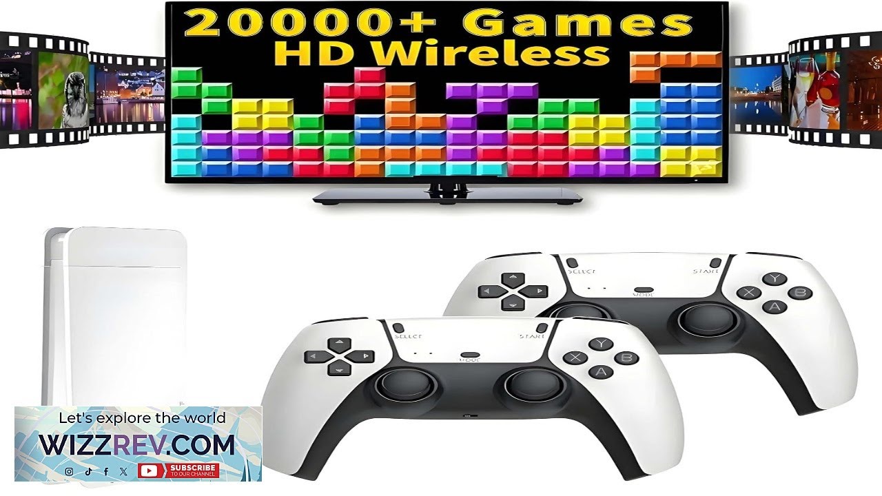 Retro Game Console Classic Video Games with 4K HDMI 20000+ Games