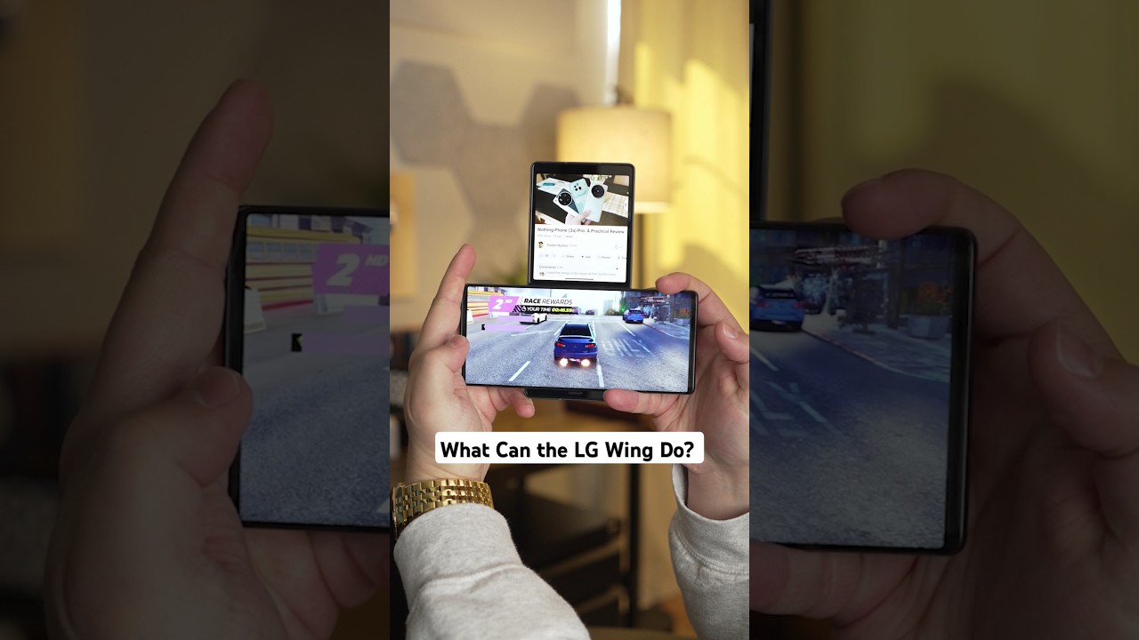 What can the LG Wing Do?