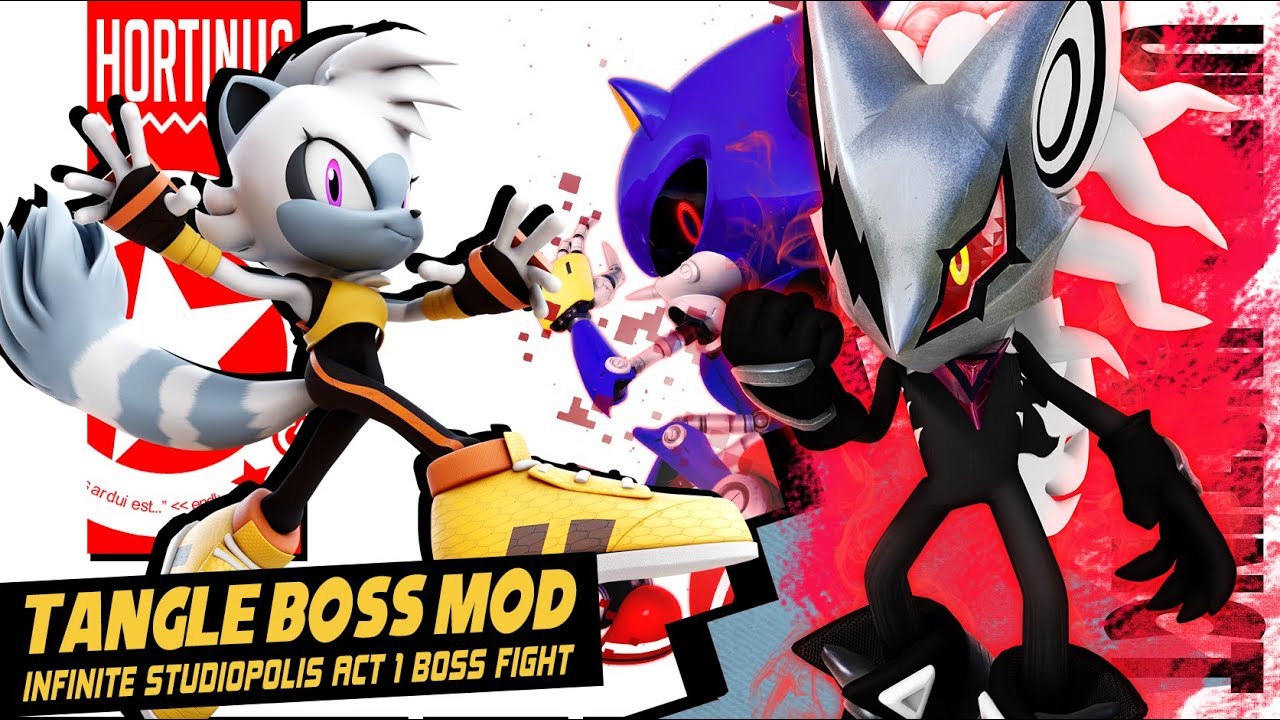 ✪ Tangle the Lemur Boss Battle in Cyan City | Sonic Mania (1080P 60FPS) ✪