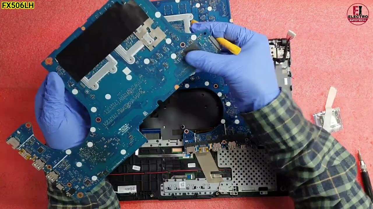 ASUS TUF Gaming F15 Model FX506LH / Motherboard Replace / Disassembly And Assembly
