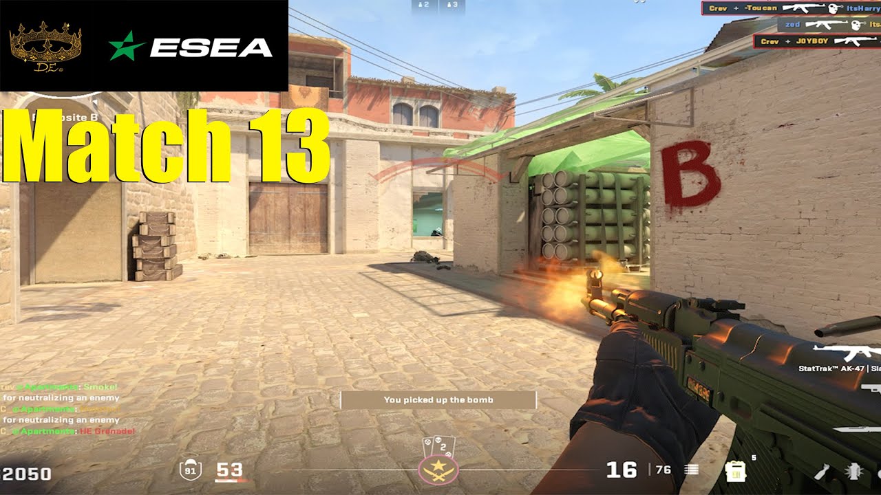 Late Season BANGER! – ESEA S54 Match 13 – Dynasty vs Dino Doink