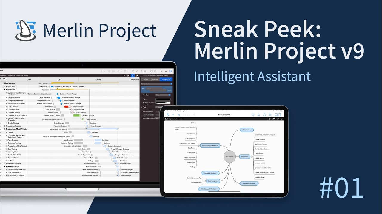 Teaser: Merlin Project 9 - Intelligent Assistant (English)