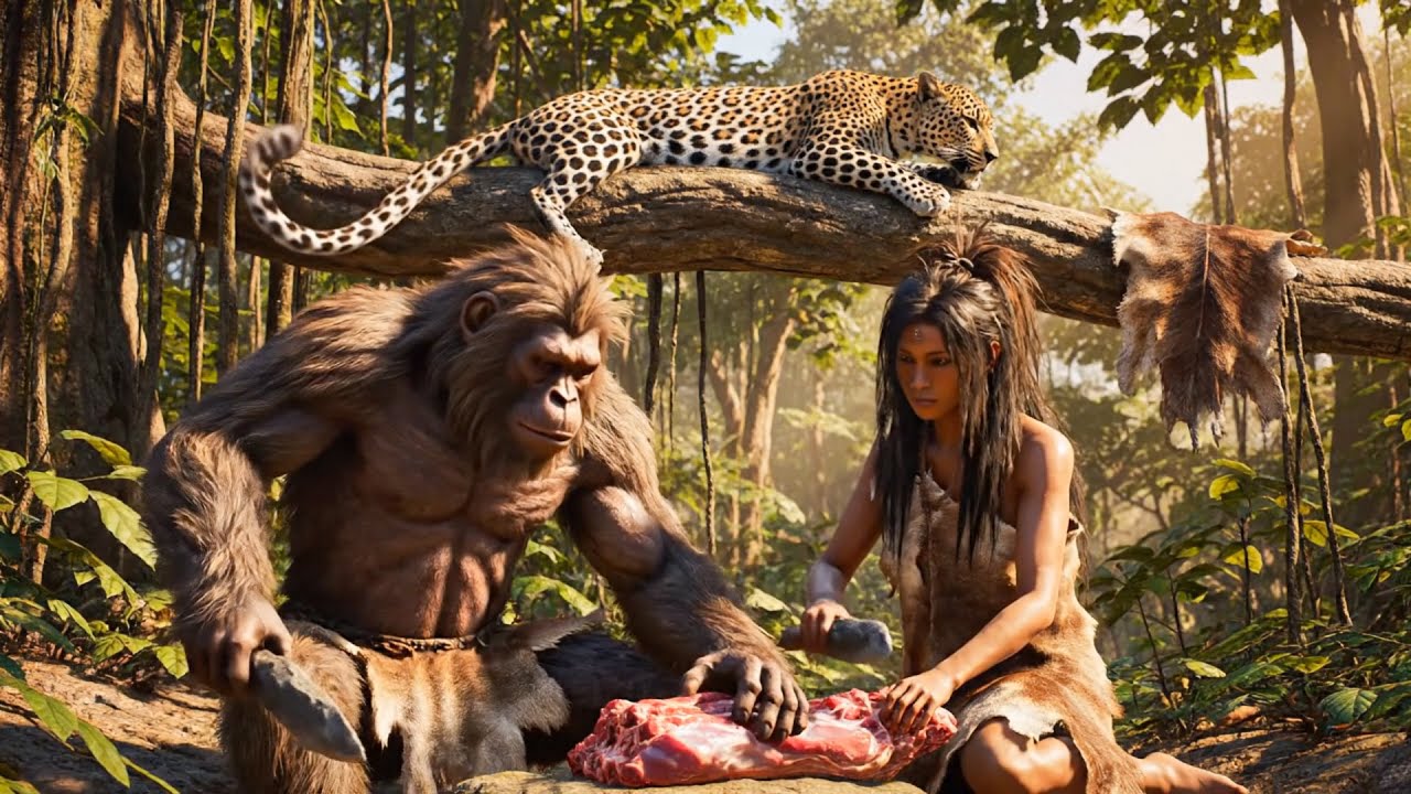 Life 1 Million Years Ago | Confronting Leopards