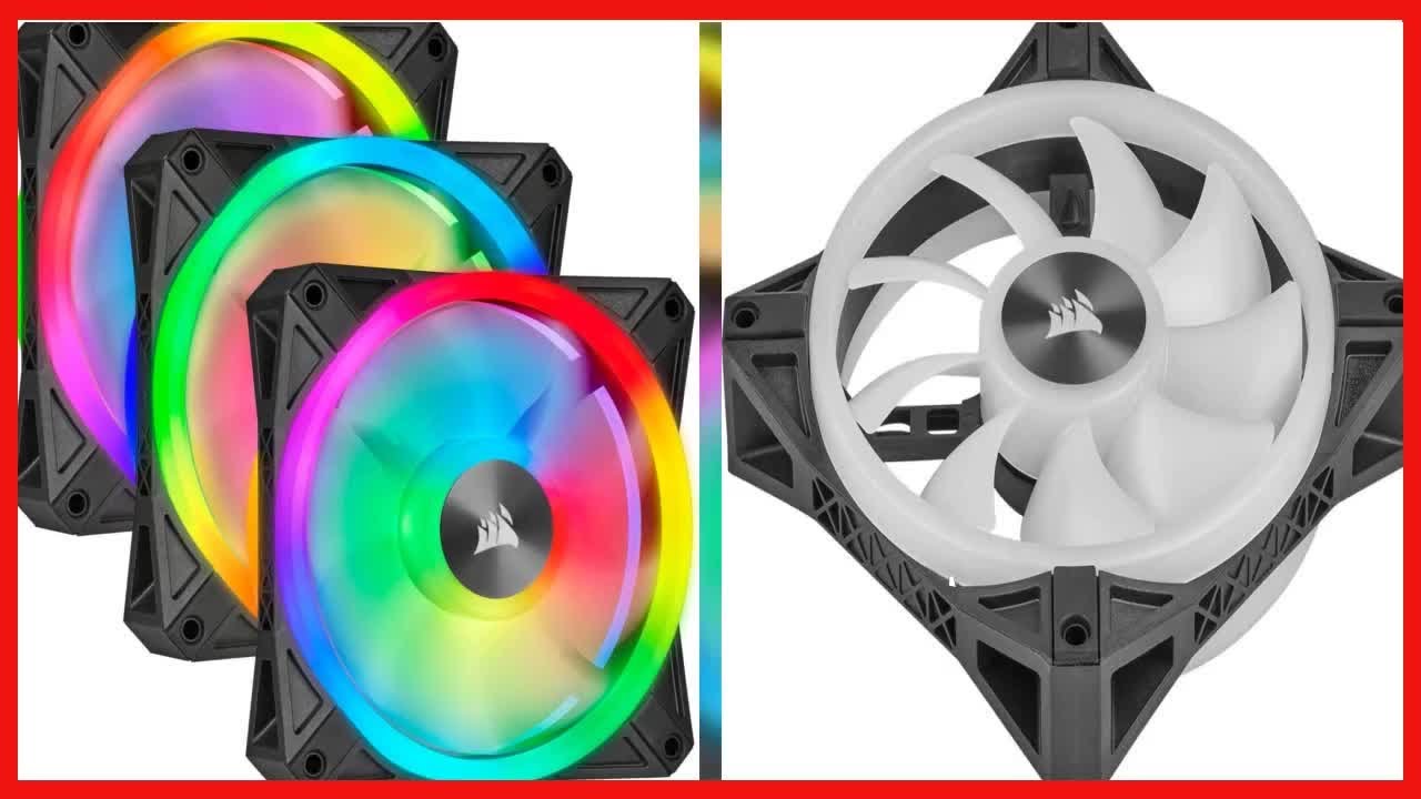 Great product -  Corsair QL Series, Ql120 RGB, 120mm RGB LED Fan, Triple Pack with Lighting Node Cor