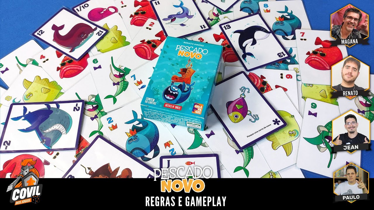 Pescado Novo -  Regras e Gameplay